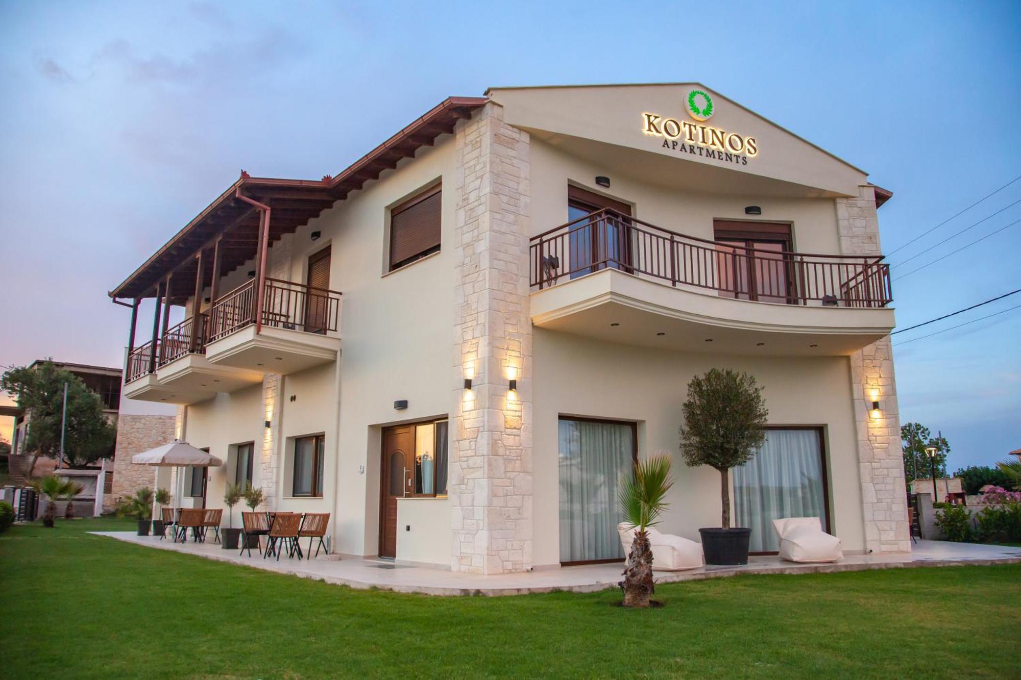 Kotinos Apartments อาฟิโตส ภายนอก รูปภาพ