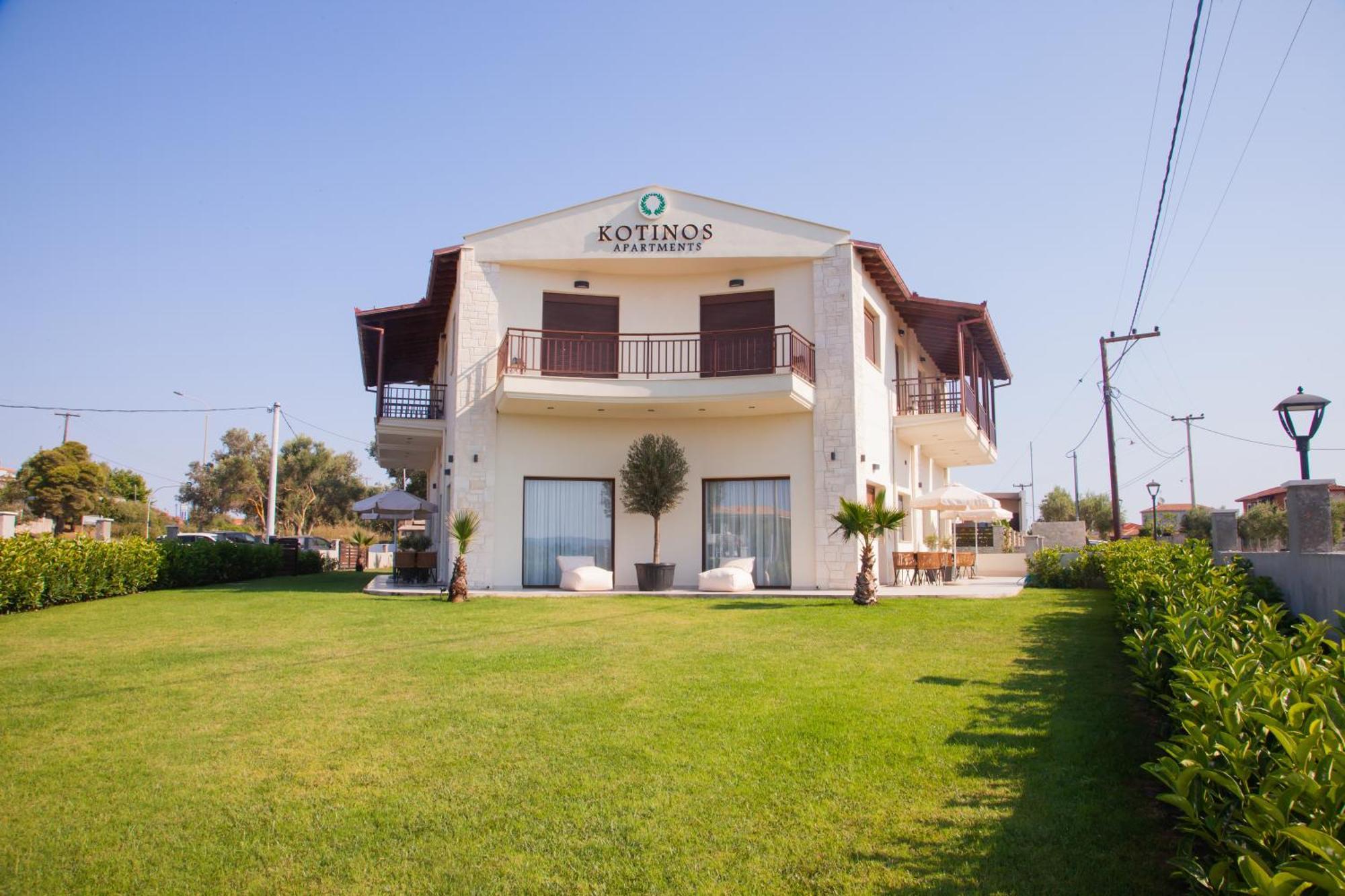 Kotinos Apartments อาฟิโตส ภายนอก รูปภาพ